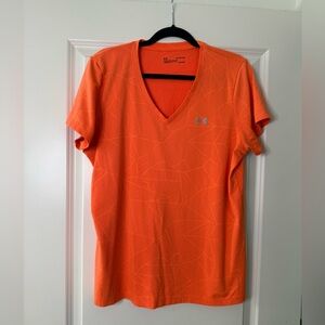 Under Armour HeatGear Orange Tee